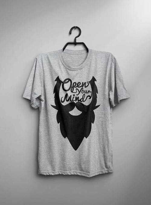 Green Lucky Men's Clothing Open Mind Men's Tee