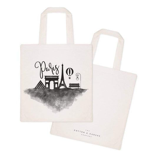 Turquoise Andromeda Totes & Beach Bags Paris Cityscape Tote Bag