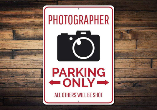 Orchid Eurybia Home Decor Photographer Parking Sign