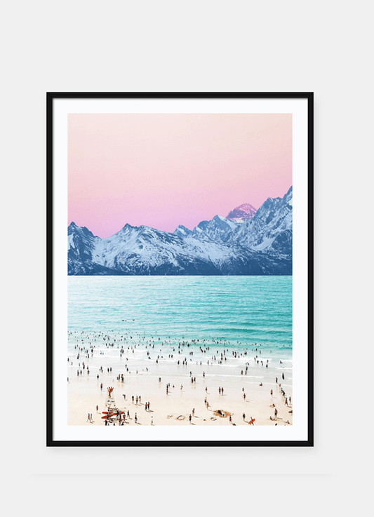 Scorpius Home Decor Pink Sky 2  Frame