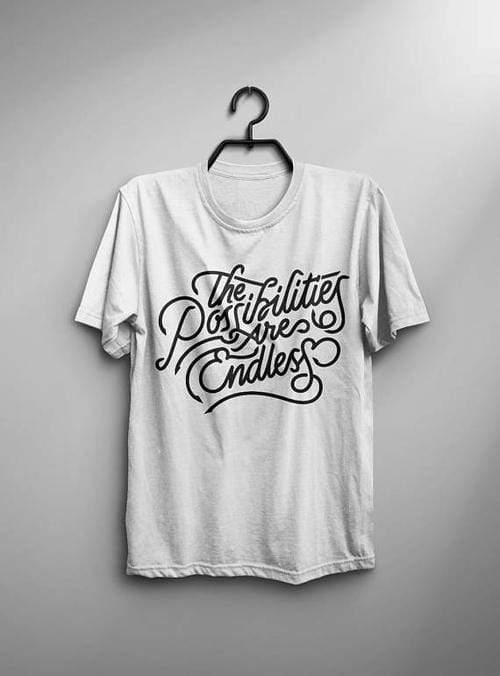 Green Lucky Men's Clothing Possibilities Are Endless Men's Tee