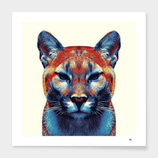 Scorpius Textiles & Pillows Puma - Colorful Animals  Cushion/Pillow