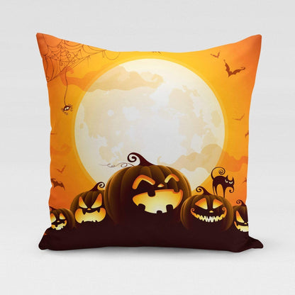 Orange Poppy Textiles & Pillows Pumpkin Moon Pillow Cover