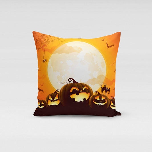 Orange Poppy Textiles & Pillows Pumpkin Moon Pillow Cover