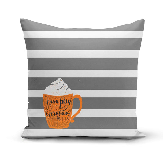 Orange Poppy Textiles & Pillows Pumpkin Spice, Everything Nice Pillow Cover