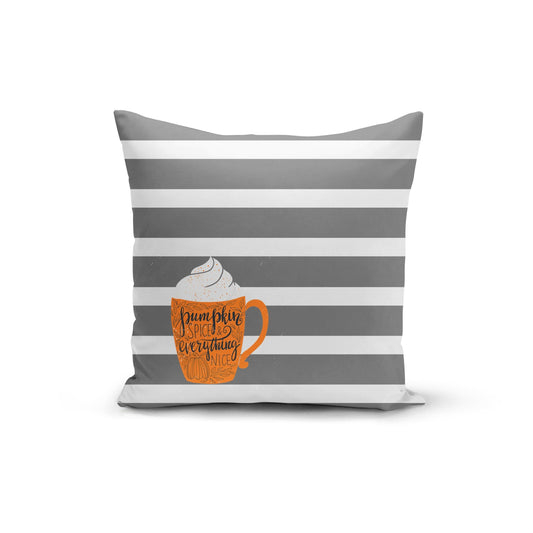 Orange Poppy Textiles & Pillows Pumpkin Spice, Everything Nice Pillow Cover