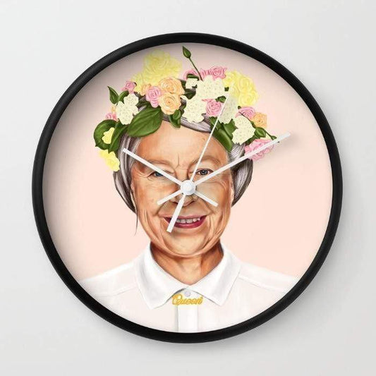 Scorpius Clocks Queen Elizabeth Wall clock