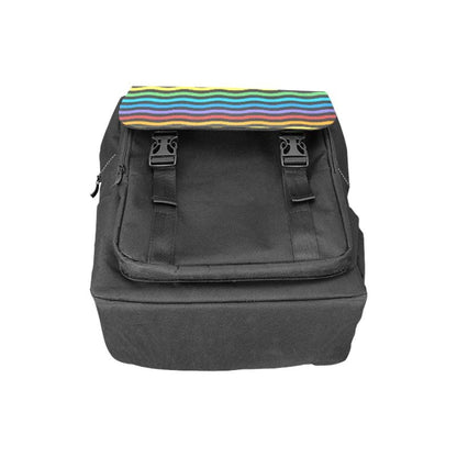 inQUE'INQ Backpacks Bags Rucksacks One Size Rainbow stripes backpack