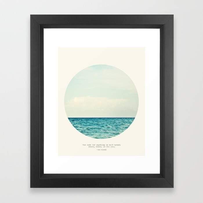 Scorpius Home Decor Salt Water Cure Frame