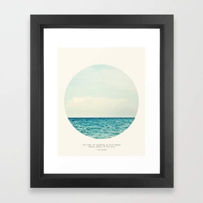 Scorpius Home Decor Salt Water Cure Frame