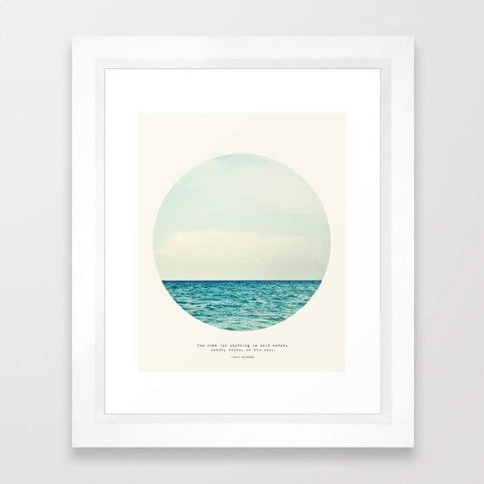 Scorpius Home Decor Salt Water Cure Frame