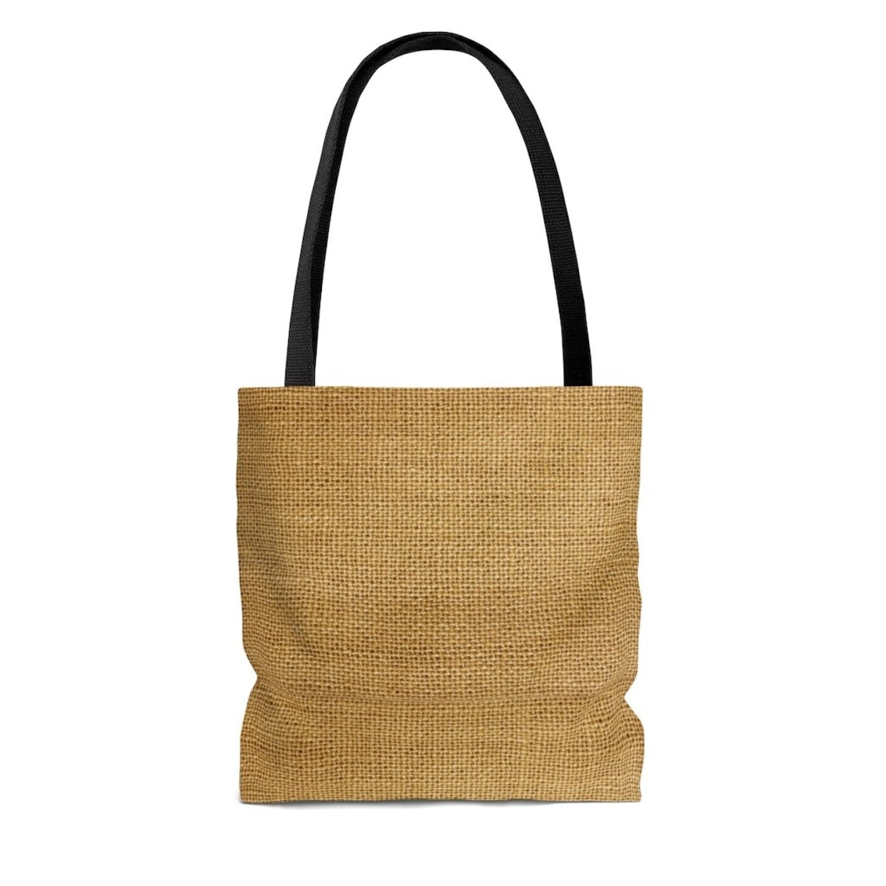 Grey Coco Totes & Beach Bags Sandy Brown Sackcloth Style Canvas Tote Bag