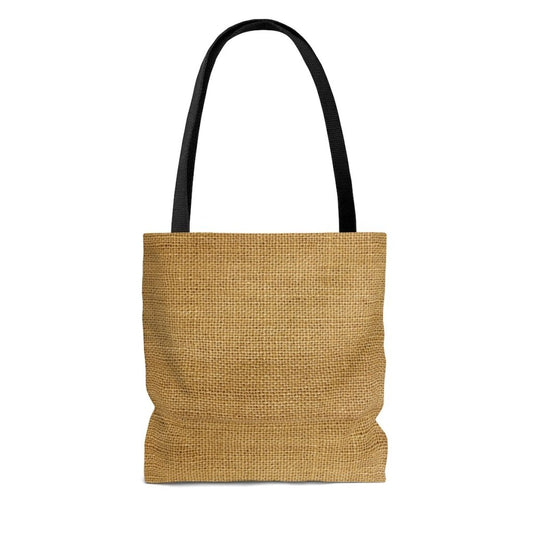 Grey Coco Totes & Beach Bags Sandy Brown Sackcloth Style Canvas Tote Bag