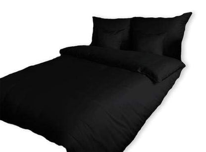 Amethyst Tartarus Home & Garden 180x200 / Black Satin cotton bedding BLACK 04000966