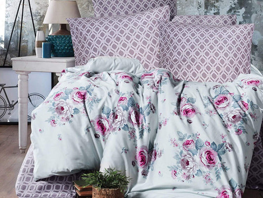 Amethyst Tartarus Home & Garden 160x200 Satin cotton beding GOYA 2/EXCLUSIVE