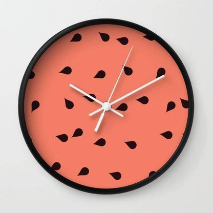 Scorpius Clocks SCATTERED WATERMELON Wall clock