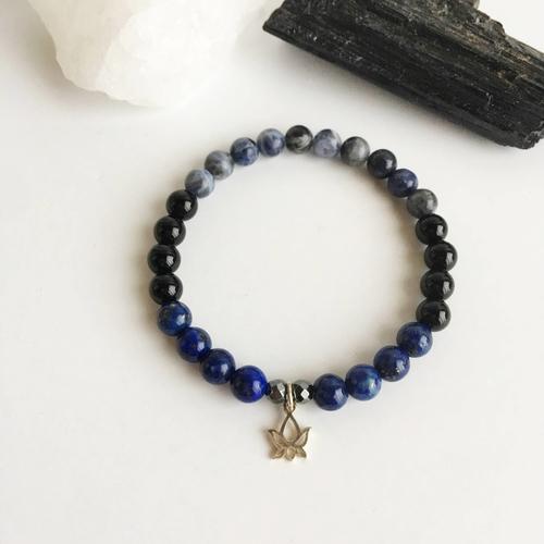 Purple Lily Jewelry & Watches Self-Confidence & Protection - Black Onyx,