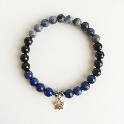 Purple Lily Jewelry & Watches Self-Confidence & Protection - Black Onyx,