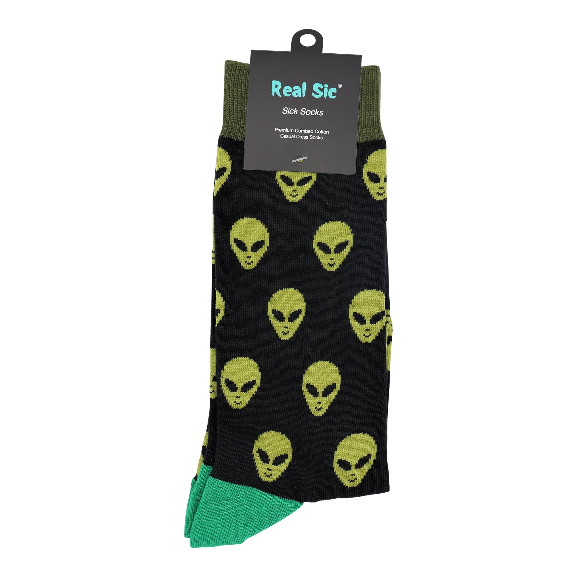 Fuchsia Thrace Socks Sick Socks – Alien – Off the Wall Casual Dress Socks