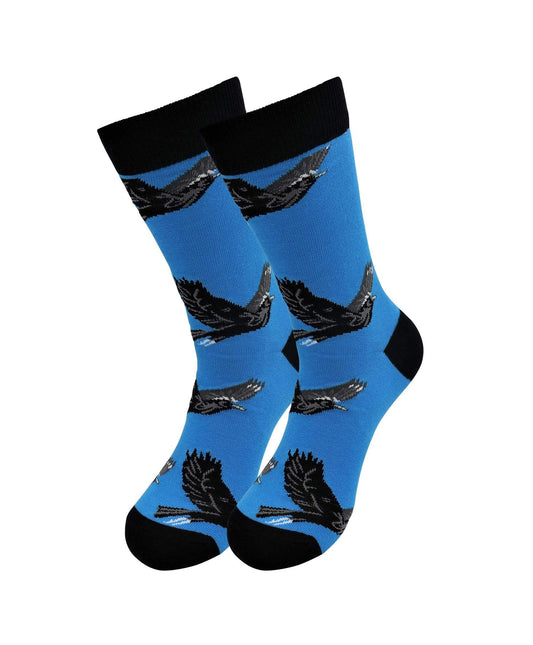 Fuchsia Thrace Socks Sick Socks – Eagle – Exotic Animals Casual Dress Socks