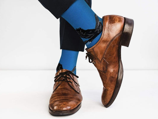 Fuchsia Thrace Socks Sick Socks – Eagle – Exotic Animals Casual Dress Socks