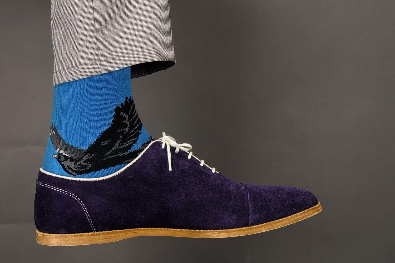 Fuchsia Thrace Socks Sick Socks – Eagle – Exotic Animals Casual Dress Socks