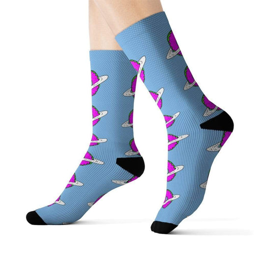 Yellow Pandora Socks Space Donut's Socks