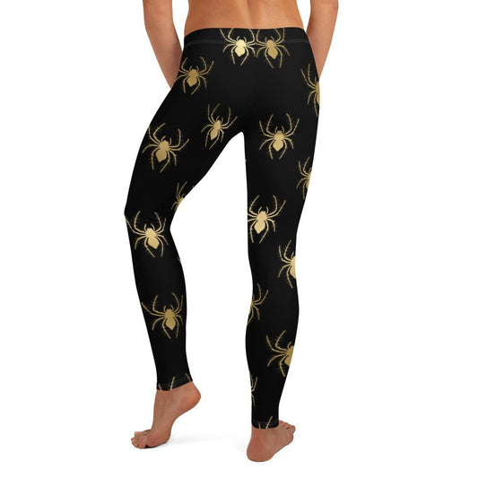 Lavender Millie Women's Clothing Spider Halloween leggings, Capris and Shorts