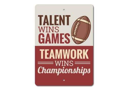 Orchid Eurybia Home Decor 12 x 18 inches Sports Quote Sign