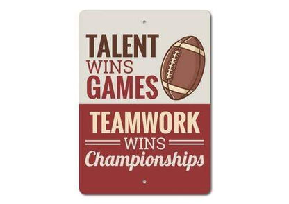 Orchid Eurybia Home Decor 12 x 18 inches Sports Quote Sign