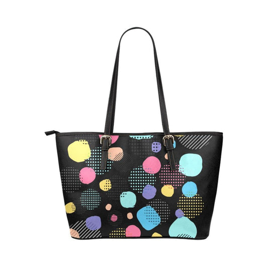 Grey Coco Handbags One Size Spotty Black Style Shoulder Tote Bag