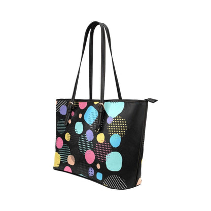 Grey Coco Handbags One Size Spotty Black Style Shoulder Tote Bag