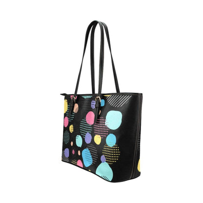 Grey Coco Handbags One Size Spotty Black Style Shoulder Tote Bag
