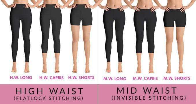 Lavender Millie Women's Clothing Stacy Mermaid leggings, Capris and Shorts