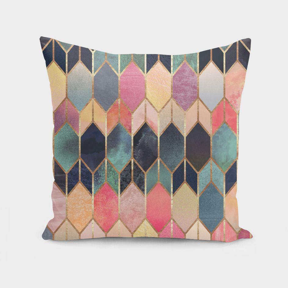 Scorpius Textiles & Pillows Stained Glass  Cushion/Pillow