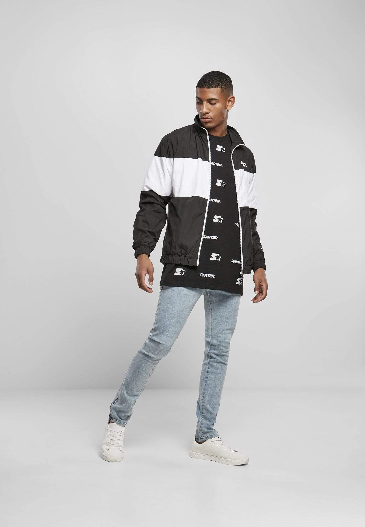 Callisto Men's Clothing Starter Block Jacket