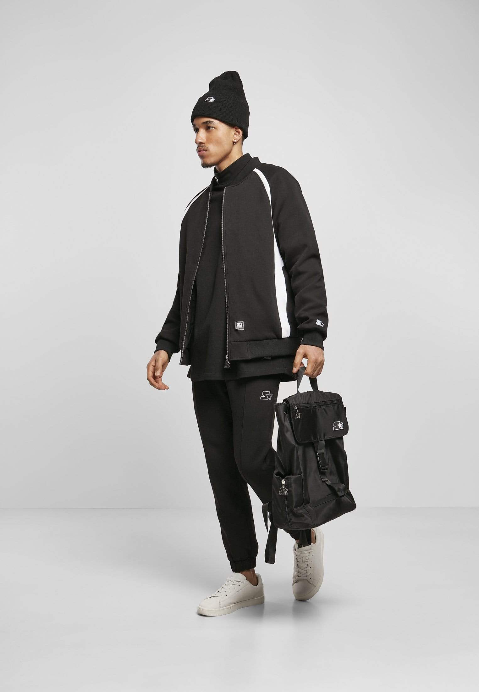 Callisto Men's Clothing Starter Circle Track Jacket