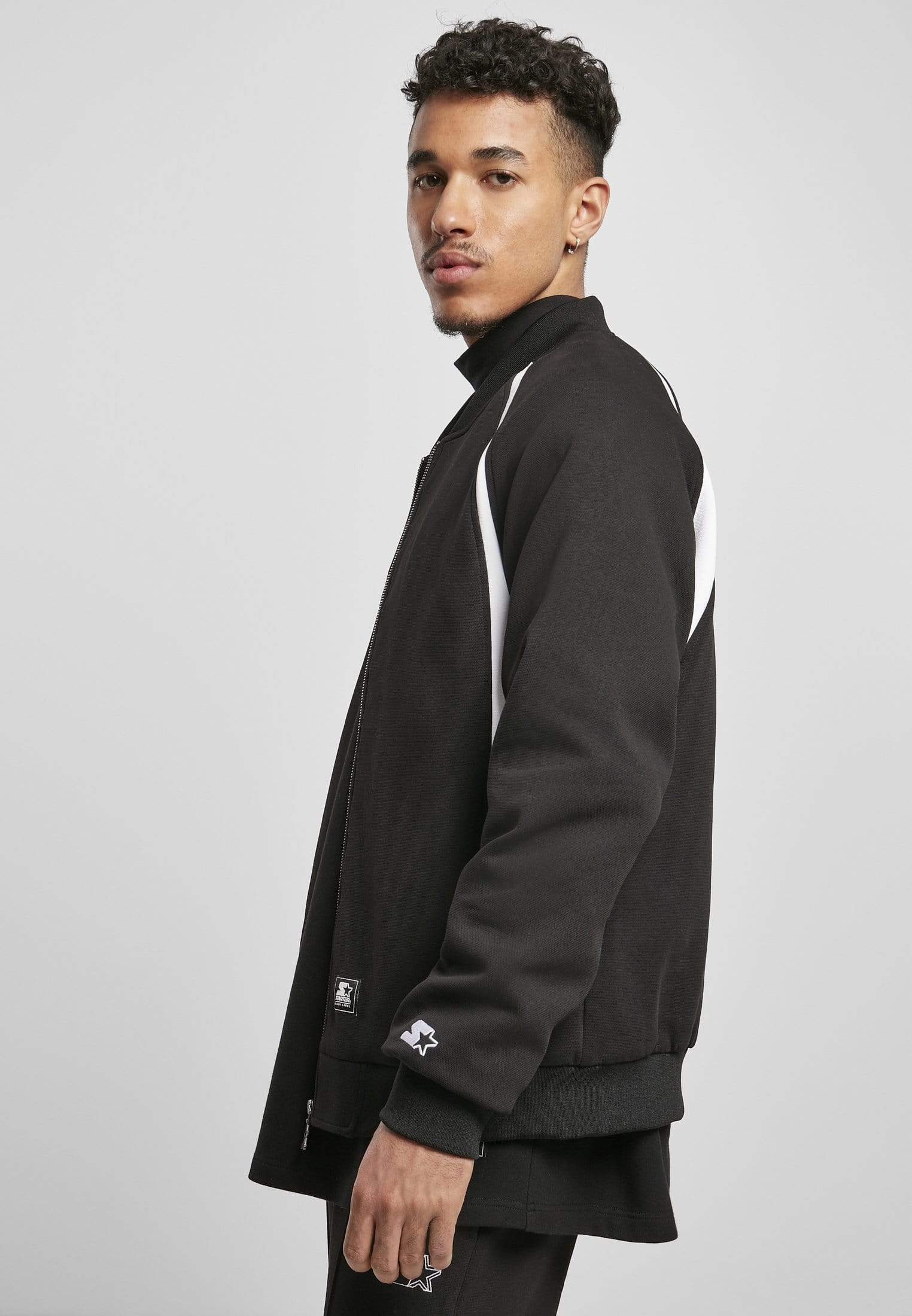 Callisto Men's Clothing Starter Circle Track Jacket