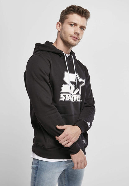 Callisto Men's Clothing Starter Contrast Logo Hoodie