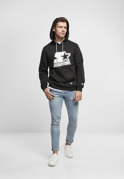 Callisto Men's Clothing Starter Contrast Logo Hoodie