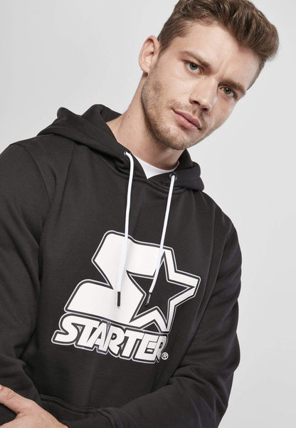 Callisto Men's Clothing Starter Contrast Logo Hoodie