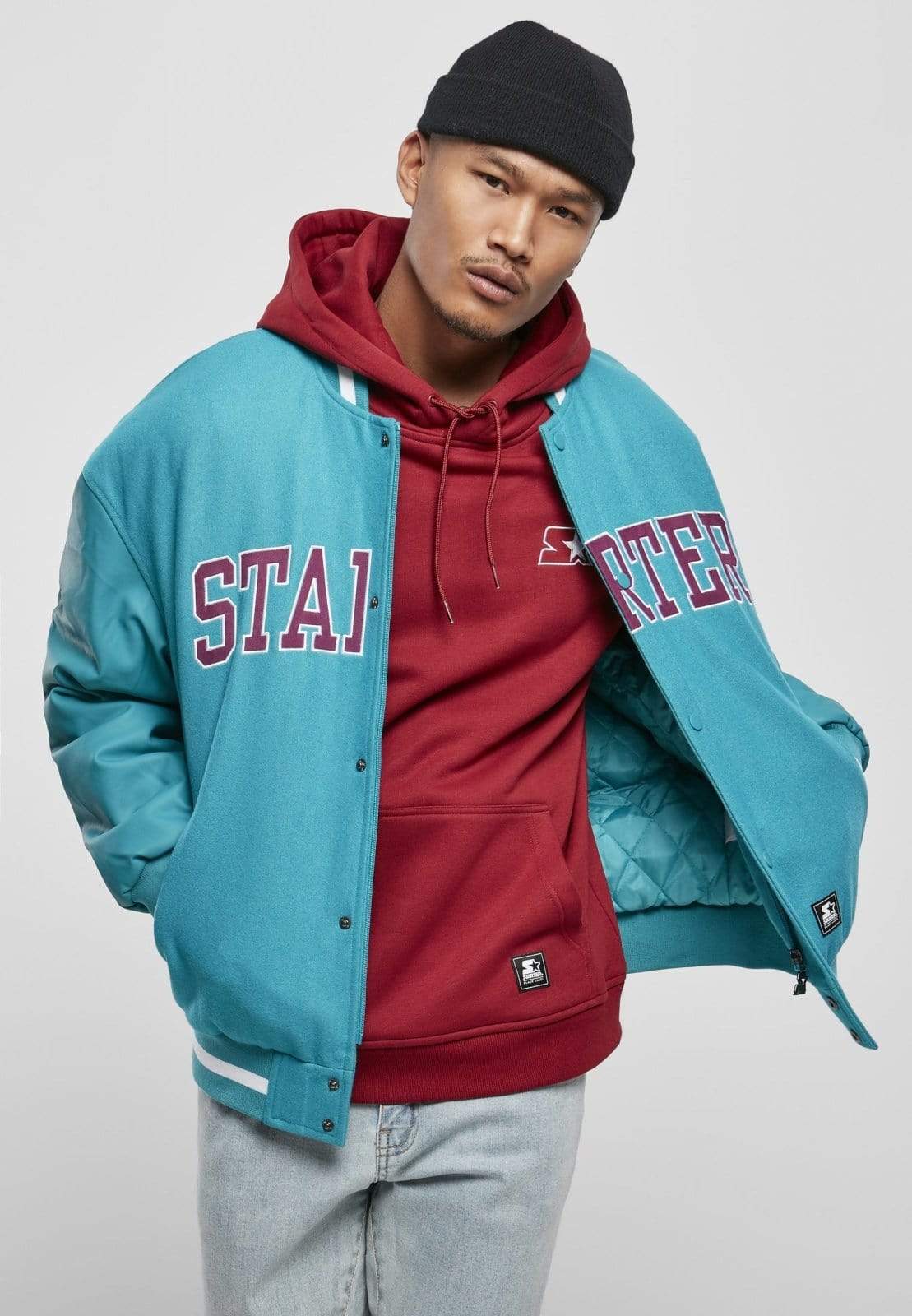 Callisto Men's Clothing Starter Team Authentic Oldschool College Jacket (3 colors!)
