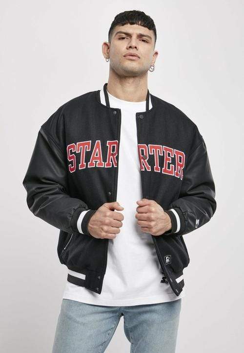 Callisto Men's Clothing L / Black Starter Team Authentic Oldschool College Jacket (3 colors!)