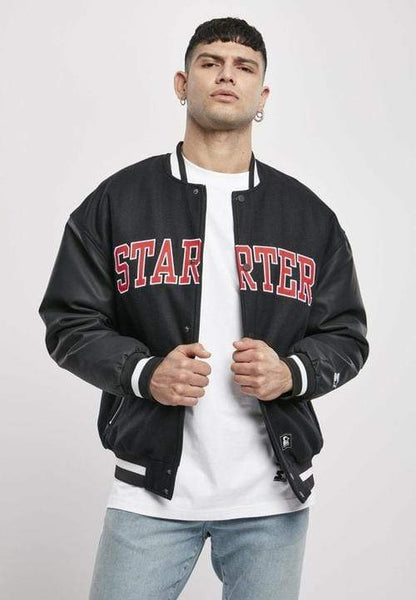 Callisto Men's Clothing L / Black Starter Team Authentic Oldschool College Jacket (3 colors!)