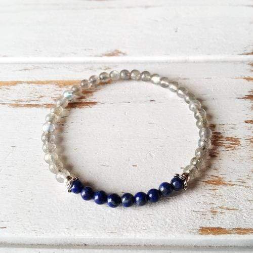 Purple Lily Jewelry & Watches Stress & Anxiety Free Bracelet - Labradorite &