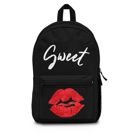 inQUE'INQ Backpacks Bags Rucksacks One Size Sweet kiss red lipstick backpack