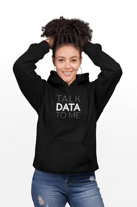Scorpius Sweaters & Hoodies Talk Data To Me Women Hoodie
