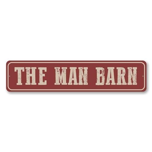Orchid Eurybia Home Decor 6 x 24 inches The Man Barn, Welcome Decor Sign