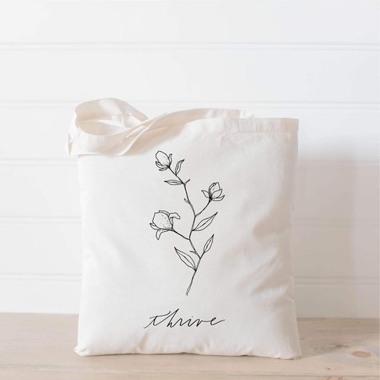 Magenta Chloe Home & Garden Thrive Wildflower Tote Bag