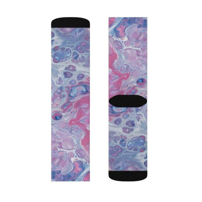 Yellow Pandora Socks Tie Dye Fun Novelty Socks